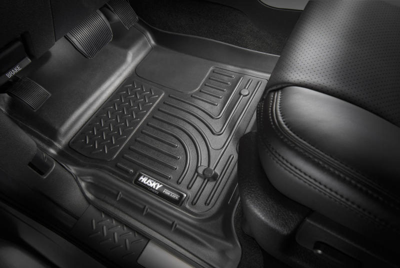 Husky Liners 14 Jeep Cherokee WeatherBeater Black Front and Second Seat Floor Liners