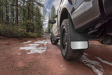 Load image into Gallery viewer, Husky Liners Universal 12in Wide Black Rubber Front Mud Flaps w/ Weight