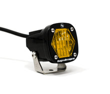 Load image into Gallery viewer, Baja Designs S1 Amber Wide Cornering LED Light w/ Mounting Bracket Single.