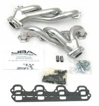Load image into Gallery viewer, JBA 87-95 Ford F-150 5.0L SBF 1-1/2in Primary Silver Ctd Cat4Ward Header