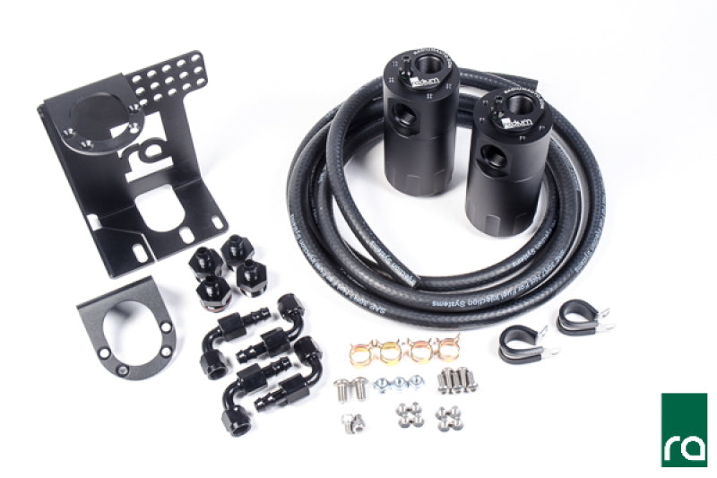 Radium Engineering 90-05 Mazda MX-5 Dual Catch Can Kit