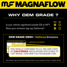 Load image into Gallery viewer, MagnaFlow 17-20 Toyota Sienna / 16-19 Lexus RX350 V6 3.5L Direct Fit Catalytic Converter 13.75in L