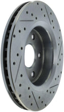 Load image into Gallery viewer, StopTech Select Sport Drilled &amp; Slotted Rotor - Rear Left