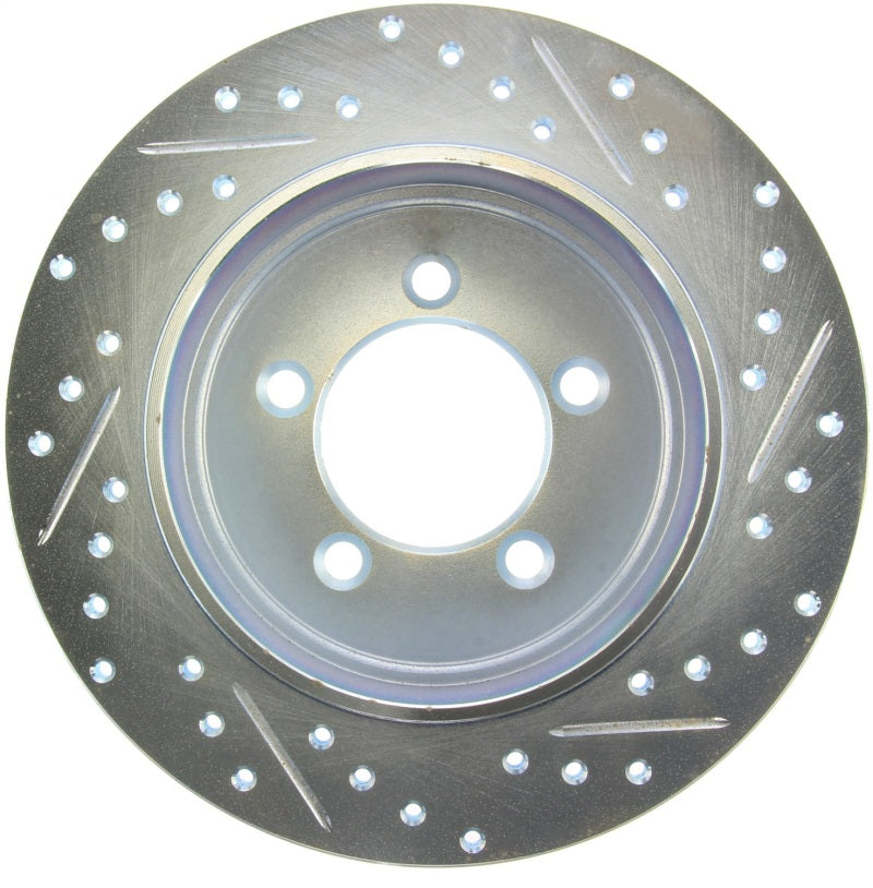 StopTech Select Sport Drilled & Slotted Rotor - Front Left