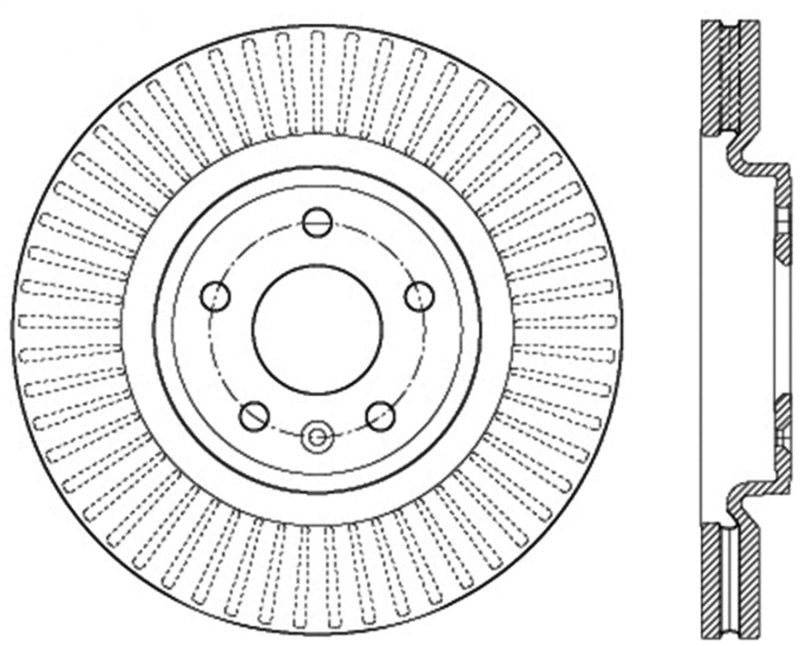 StopTech Slotted Sport Brake Rotor