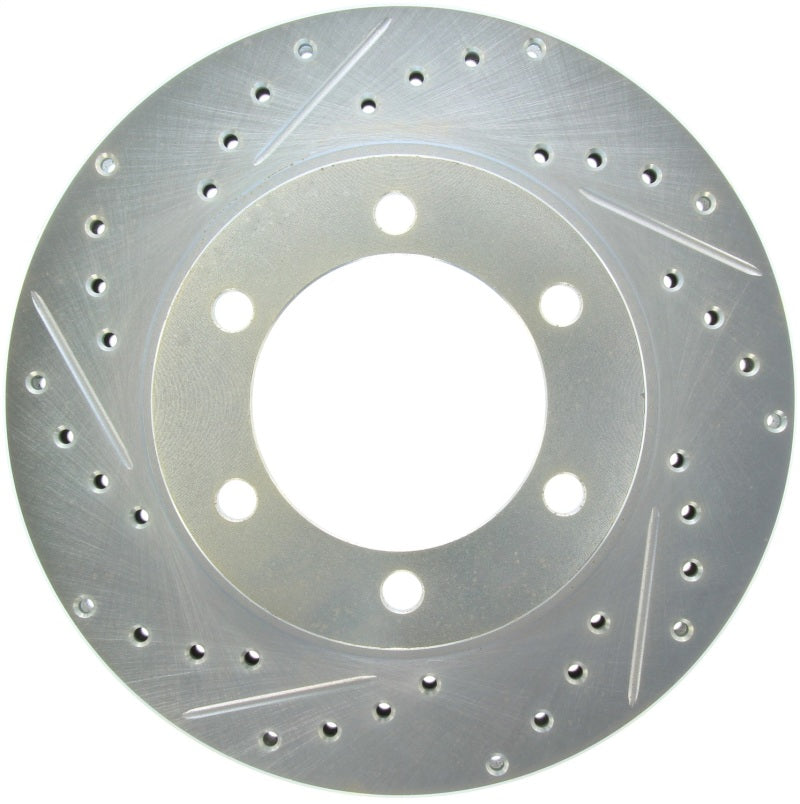 StopTech Select Sport Drilled & Slotted Rotor - Front Left