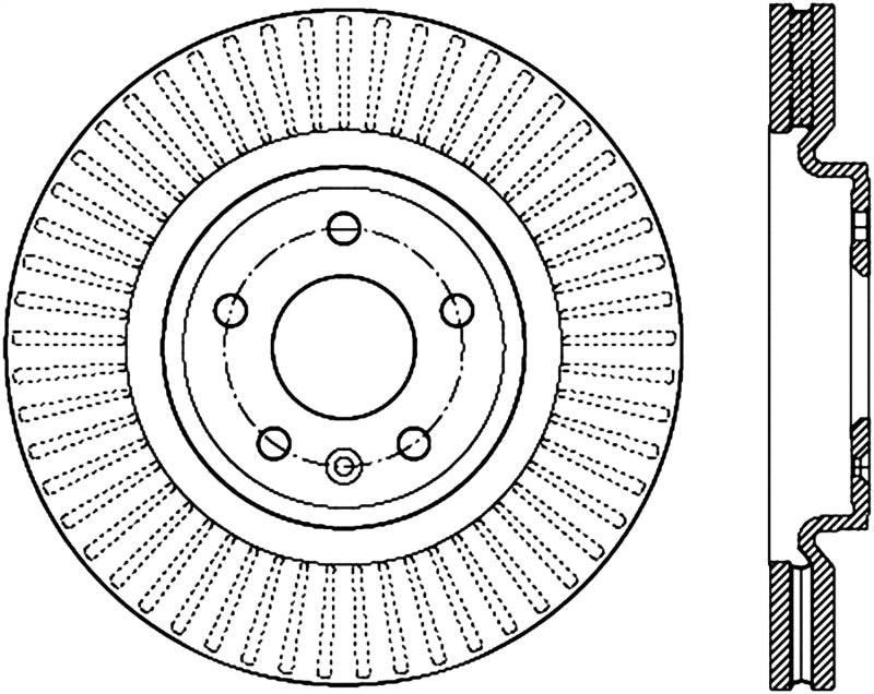 StopTech Slotted Sport Brake Rotor