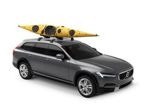 Load image into Gallery viewer, Thule Compass 4-in-1 Water Sport Roof Top Carrier (w/Integrated StrapCatch) - Black