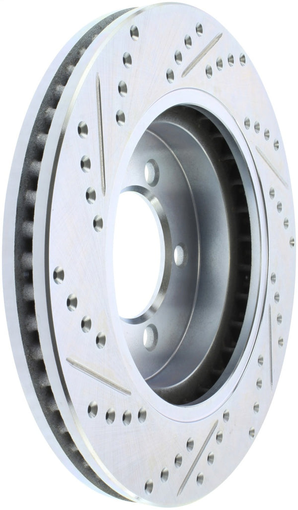 StopTech Select Sport Drilled & Slotted Rotor - Front Right