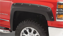 Load image into Gallery viewer, Bushwacker 19-22 Ram 1500 (Excl. Rebel/TRX) 76.3 &amp; 67.4in Bed Pocket Style Flares 4pc Set - Black