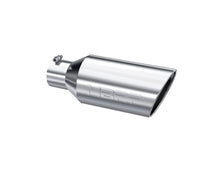 Load image into Gallery viewer, MBRP Universal Tip 7inch O.D. Rolled End 4inch inlet 18inch length - T304 (SINGLE TIP)