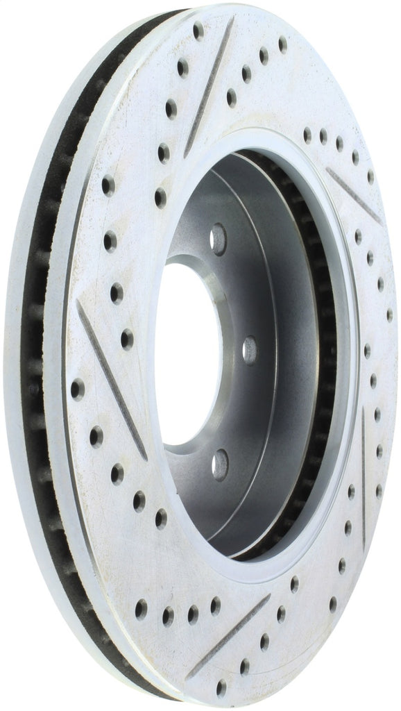 StopTech Select Sport Drilled & Slotted Rotor - Front Right