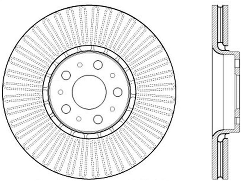 StopTech Slotted Sport Brake Rotor