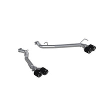 Load image into Gallery viewer, MBRP 20-21 Ford Explorer ST 3.0L EcoBoost Dual Rear Exit Axle Back w/ Quad Carbon Fiber Tips - T304
