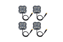 Load image into Gallery viewer, Diode Dynamics Stage Series Single Color LED Rock Light, White Diffused M8 (4-pack)
