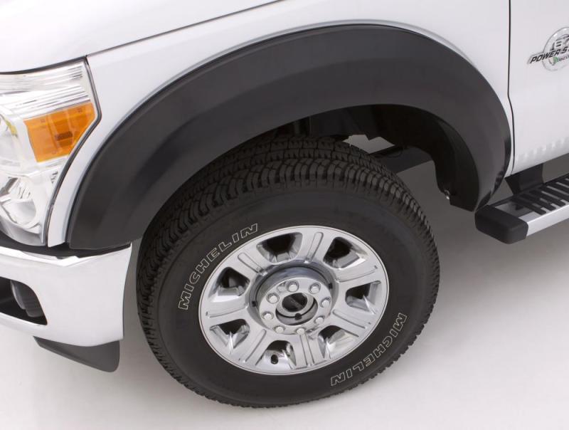 Lund 99-07 Ford F-250 Ex-Extrawide Style Smooth Elite Series Fender Flares - Black (4 Pc.)