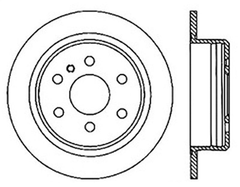 StopTech Slotted Sport Brake Rotor