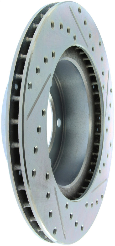 StopTech Select Sport Drilled & Slotted Rotor - Front Left