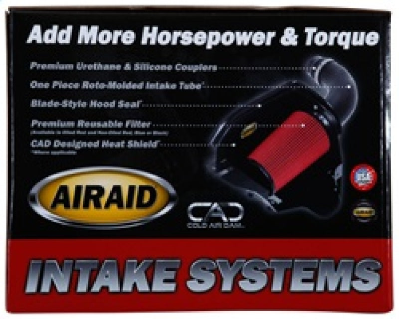 Airaid 99-04 Chevy / GMC / Cadillac 4.8/5.3/6.0L Airaid Jr Intake Kit - Dry / Red Media