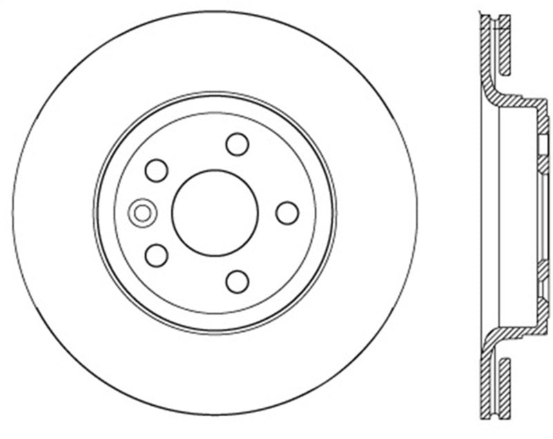 StopTech Slotted Sport Brake Rotor