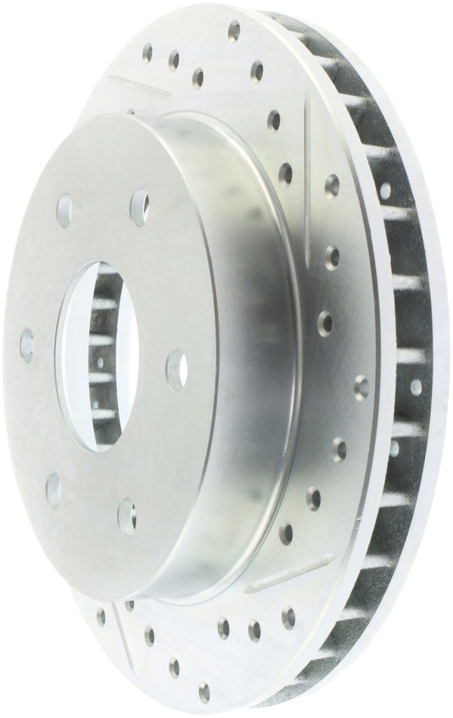 StopTech Select Sport 92-94 Chevrolet Blazer Slotted and Drilled Left Front Rotor