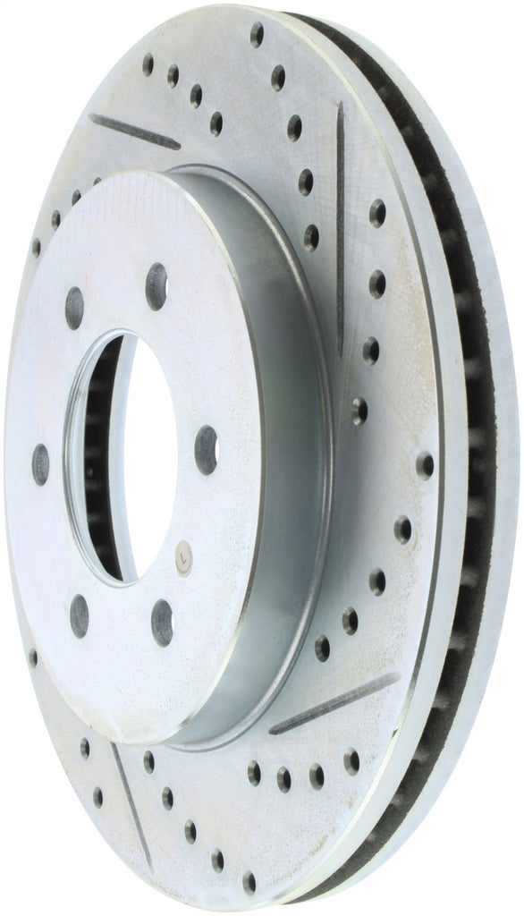 StopTech Select Sport Drilled & Slotted Rotor - Front Right