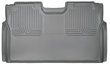 Load image into Gallery viewer, Husky Liners 15 Ford F-150 SuperCrew Cab WeatherBeater Grey 2nd Seat Floor Liner