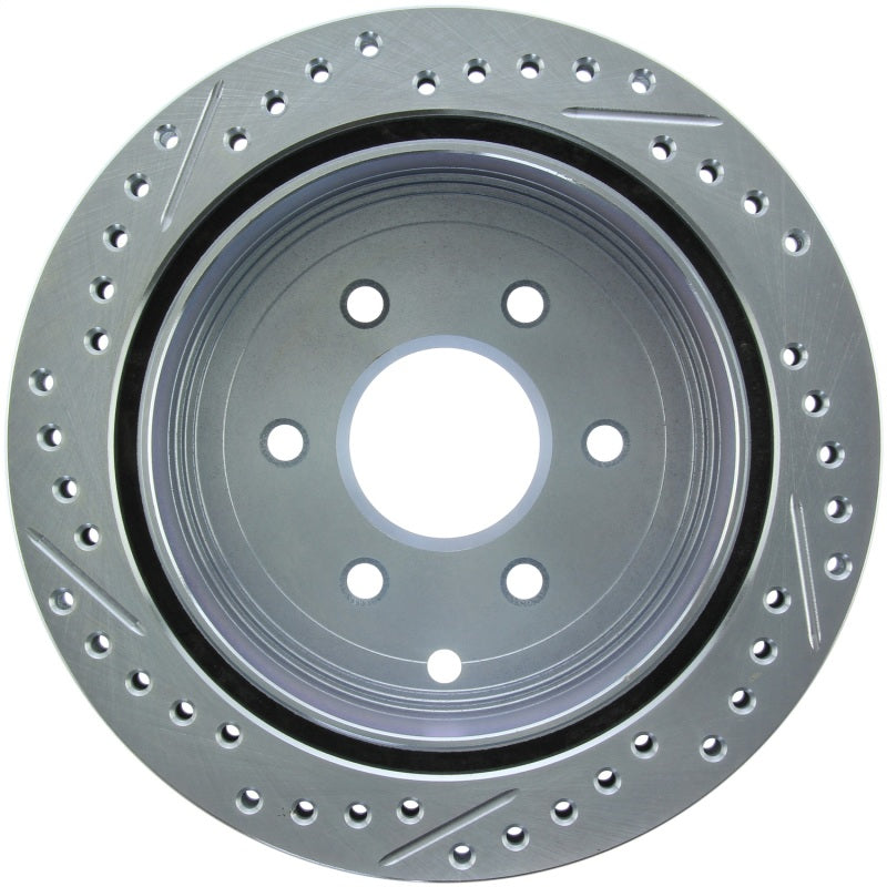 StopTech Select Sport Drilled & Slotted Rotor - Front Right