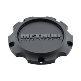 Method Cap T079 - 106.25mm - Black - 1 Piece - 6 lugs - Screw On