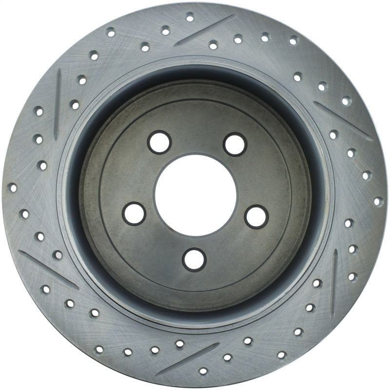 StopTech Select Sport Drilled & Slotted Rotor - Rear Right