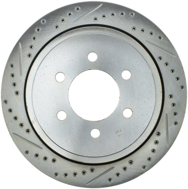 StopTech Select Sport Drilled & Slotted Rotor - Rear Right