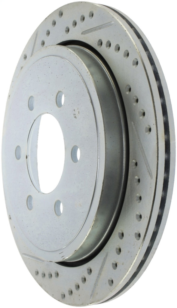 StopTech Select Sport Drilled & Slotted Rotor - Rear Right