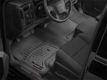 Load image into Gallery viewer, WeatherTech 14+ Chevrolet Silverado Front FloorLiner - Black