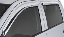 Load image into Gallery viewer, Stampede 2014-2018 Chevy Silverado 1500 Crew Cab Pickup Tape-Onz Sidewind Deflector 4pc - Chrome