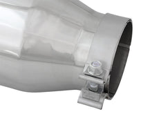 Load image into Gallery viewer, aFe MACH Force-XP 304 SS Single Wall Polished Exhaust Tip Pair 4in Inlet x 6in Outlet x 15in L