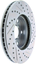 Load image into Gallery viewer, StopTech Select Sport Drilled &amp; Slotted Rotor - Rear Right