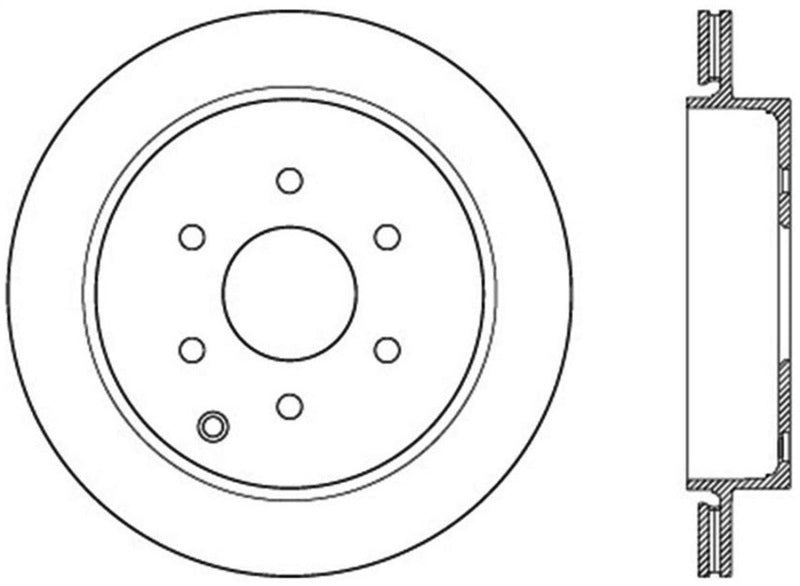 StopTech Slotted Sport Brake Rotor