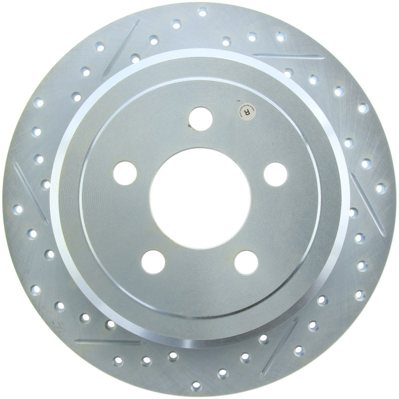 StopTech Select Sport Drilled & Slotted Rotor - Front Left