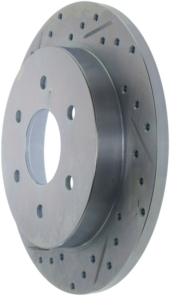 StopTech Select Sport Drilled & Slotted Rotor - Front Left