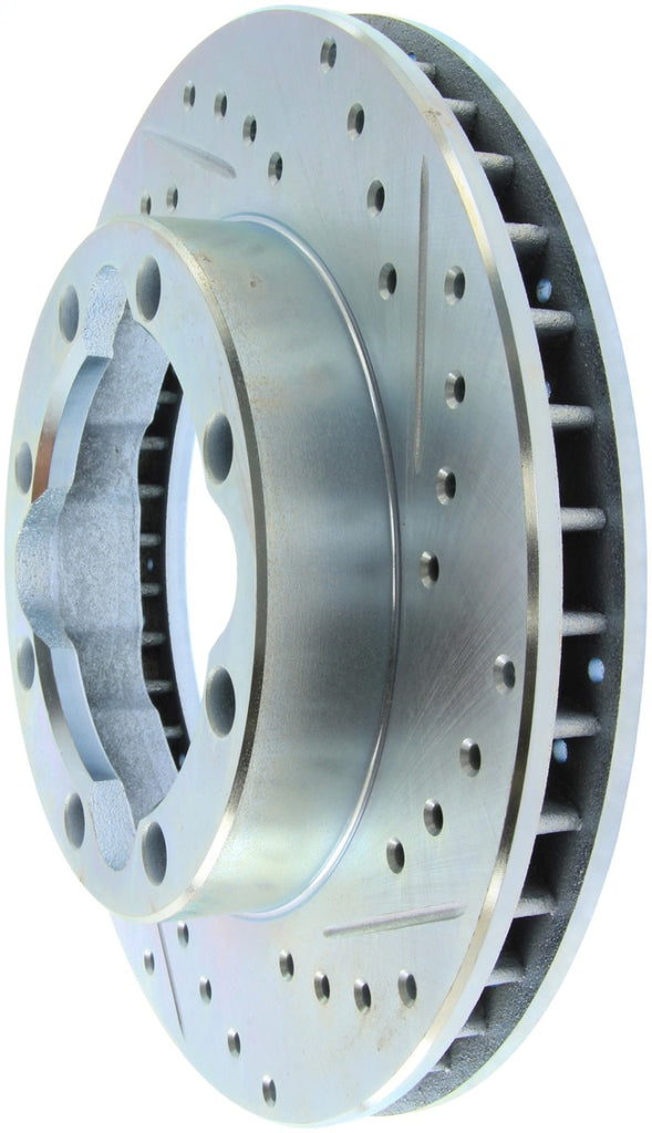 StopTech Select Sport Drilled & Slotted Rotor - Front Right