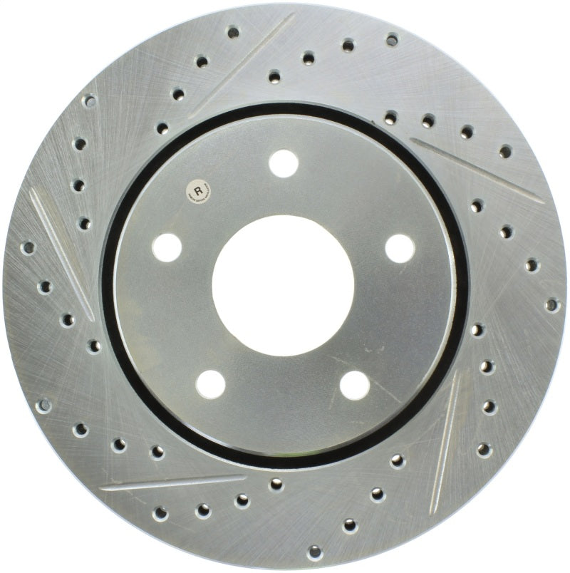 StopTech Select Sport Drilled & Slotted Rotor - Rear