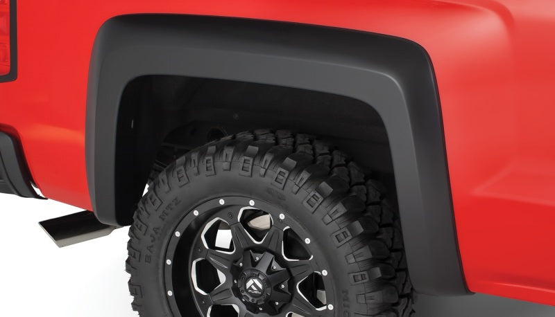 Bushwacker 04-12 GMC Canyon Extend-A-Fender Style Flares 2pc 61.1/72.8in Bed - Black