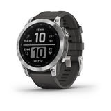 fēnix® 7 – Standard Edition (Silver with Graphite Band)