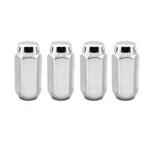 Load image into Gallery viewer, McGard Hex Lug Nut (Cone Seat) M14X1.5 / 13/16 Hex / 1.945in. Length (4-Pack) - Chrome
