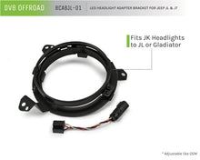 Load image into Gallery viewer, DV8 Offroad 18+ Jeep JL/Gladiator TJ / 7in Headlights Adapter Kit