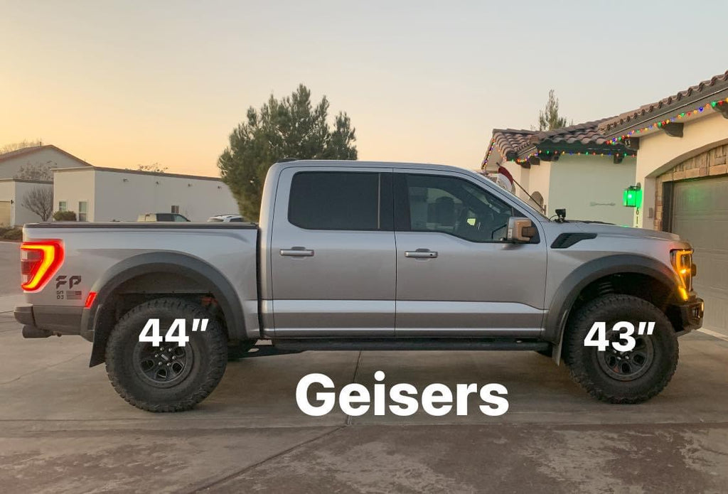Geiser Gen 2/3 Progressive Ford Raptor Coil Springs +2.5" Front
