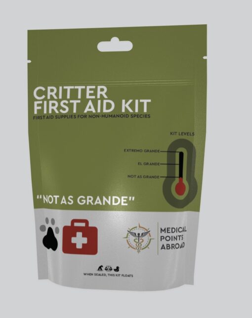 MEDICAL POINTS ABROAD Critter First Aid Kit "Not as Grande"